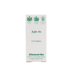 Ainsworths 30C Apis Homoeopathic Remedy - Pack of 120 Tablets