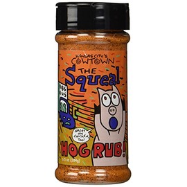 Cowtown The Squeal Hog Rub, 6.5 Ounce Shaker Bottle