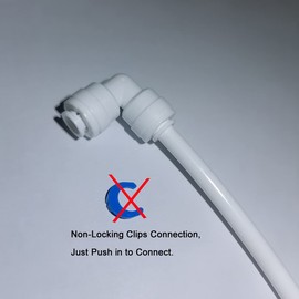 Malida Stainless Water Pressure Test Gauge, for Aquarium Meter 0-1.6MPa 0-220psi Reverse Osmosis System Pump with 1/4.