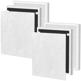 2 Sets IC-5018 IC-5120 Replacement Filter Compatible with InvisiClean Aura IC-5018, Aura II IC-5018 and Sensa IC-5120 Air Purifier