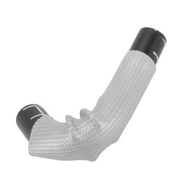 X AUTOHAUX Radiator Hose Heater Hose No.7P0121157E for Volkswagen Touareg 2010-2015 Rubber Cooling Liquid Tube Black 1 Pc