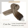 Easyouth Remy Micro Loop Extensions Real Hair Micro Loop Extensions