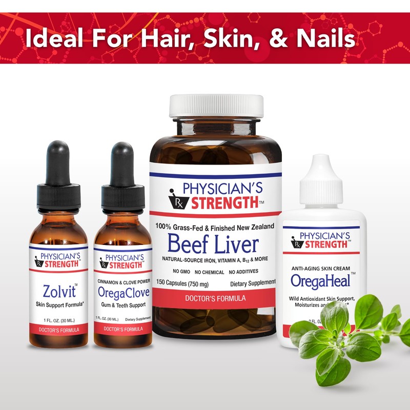 Physician's Strength Nail-EX - 1 fl oz - For Healthy