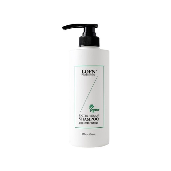 Biotin Vegan Hair Loss Relief Shampoo 500g / 비오틴 비건