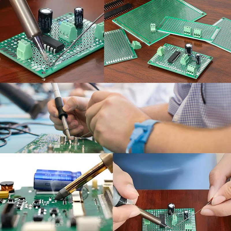 Universal PCB, 2 Sizes Available, Set of 10, 0.8 x