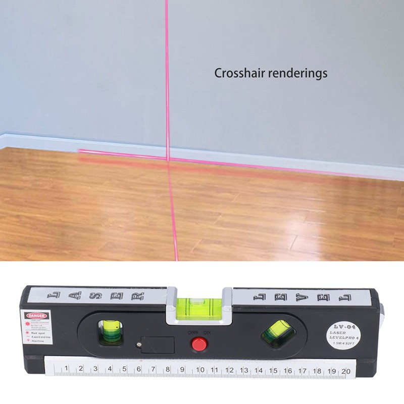 Level Measuring Ruler Spirit Level Infrared High Accuracy Multipurpose Level