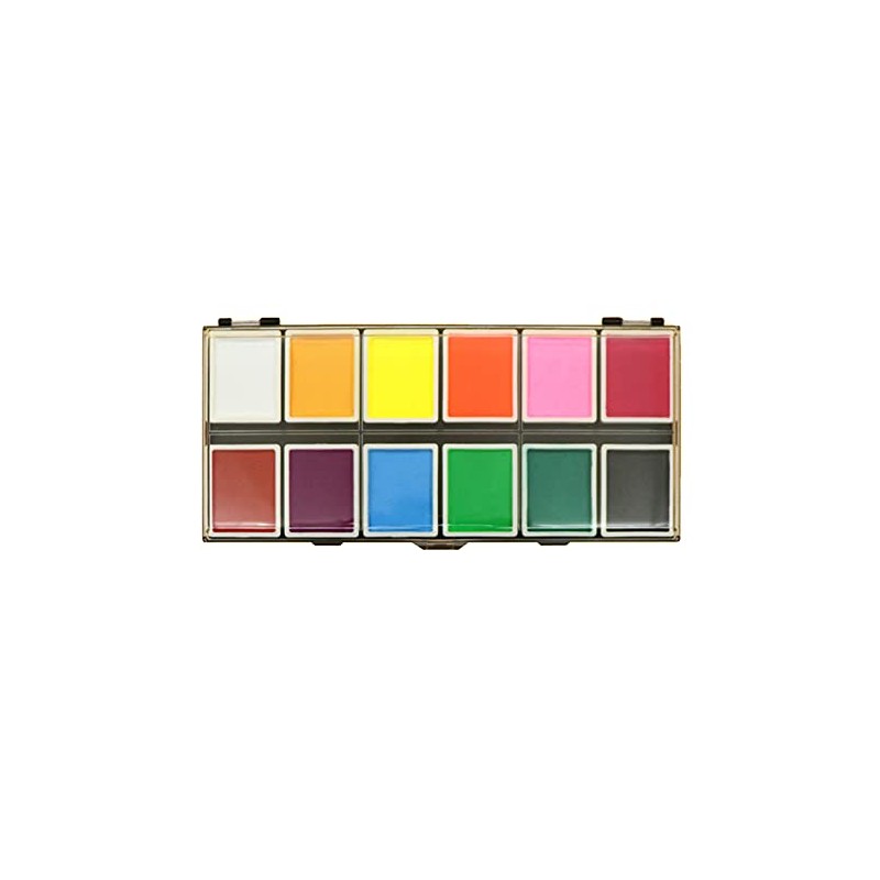 Body Painting Face Painting Set of Water Colours 12 Colours