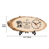 1 Year Anniversary Wedding Gifts for Husband, DIY Wooden Clock