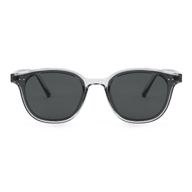 FEISEDY B1053 Men's Sunglasses, Boston, Korea, Sheer, UV Protection, Round, Popular, Fashion, Golf, gray