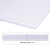 uxcell PVC Foam Board Sheet,12mm x 300mm x 300mm,White, 1/2inch