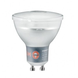 Osram 26833B1 Parathom LED Par 16, GU10 80316-01 LED Bulb in Reflector Shape 2 W/100 V-240 V, Warm White