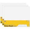 Poster Board, White, 22" x 28", 10 Sheets Per Pack,