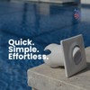 Streamline Easy-Press Pool Return Fitting – Tool-Free, No Glue or