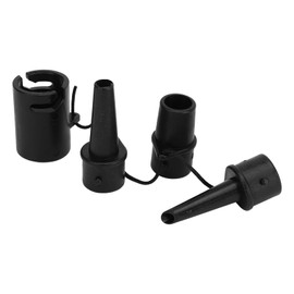 Replacement Nozzles, 3 Sizes Air Pump Replacement Nozzles, Plastic Nozzle Head, Inflatable Pump Nozzles Head, Air Pump Inflator Adaptor for Inflatable Air Sofa Air Mattress