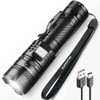 SuperFire Tactical Flashlight - 2300 Lumens Rechargeable LED Flashlight |