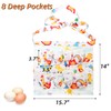 Goaste Egg Collecting Apron for Kids, 8 Pockets Child Egg