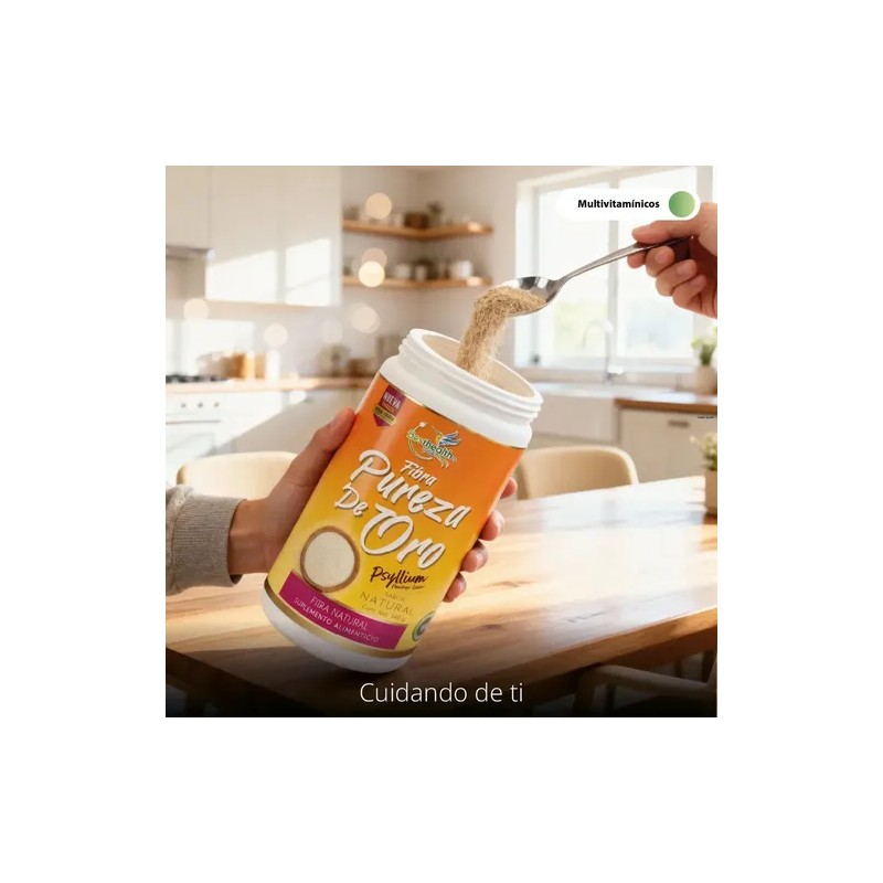 Psyllium Fibra Natural 340g Best Health Fibra Pureza De Oro