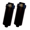 FitAqua Antiscaling Shower Filters Against Chlorine and Limescale Black Pack
