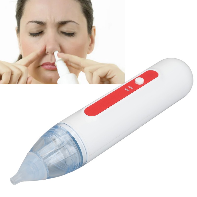 Baby Nasal Aspirator Detachable Soft Silicone Safety Electric Nose Mucus