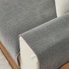 NUODWELL Herringbone Chenille Sofa Cover 1/2/3/4 Seater, Furniture Protector Couch