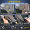 Nilight Ditch Light Brackets Hood Hinges Mount Bracket Kit for