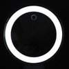Suction Cup Makeup Mirror 10x with 3 Light Colors Battery