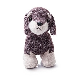 Aurora World Fabbies Dachshund Plush Toy (Small, Brown/Light Brown/White)