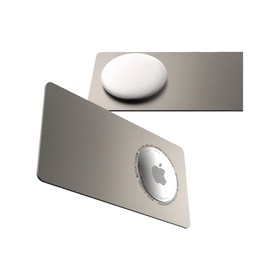 ONEJIE Air Tag Wallet Holder, Ultra Thin Card Case for Apple Air tag, Air Tag Card Holder for Purse, Luggage, Folder