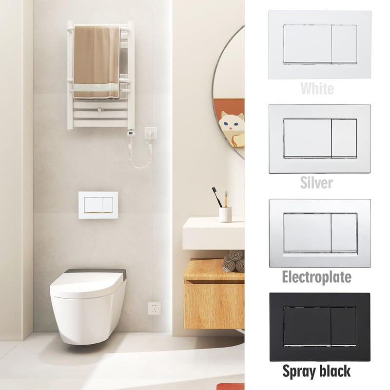 Dual Flush Actuator Plate Compatible with Geberit Sigma30 115.883.KK.1 Toilet