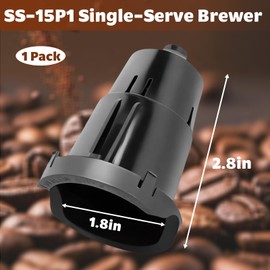 Stitokg SS-15P1 Single-Serve Brewer Replacement, Compatible with Cuisi-nart SS-15CH, SS-12, SS-15, SS-15W, SS-15WP1 Models - Premium Quality Alternative Option
