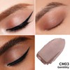 Oulac Matte Eyeshadow Brown Waterproof Eyeshadow Primer Fine Texture Lasts