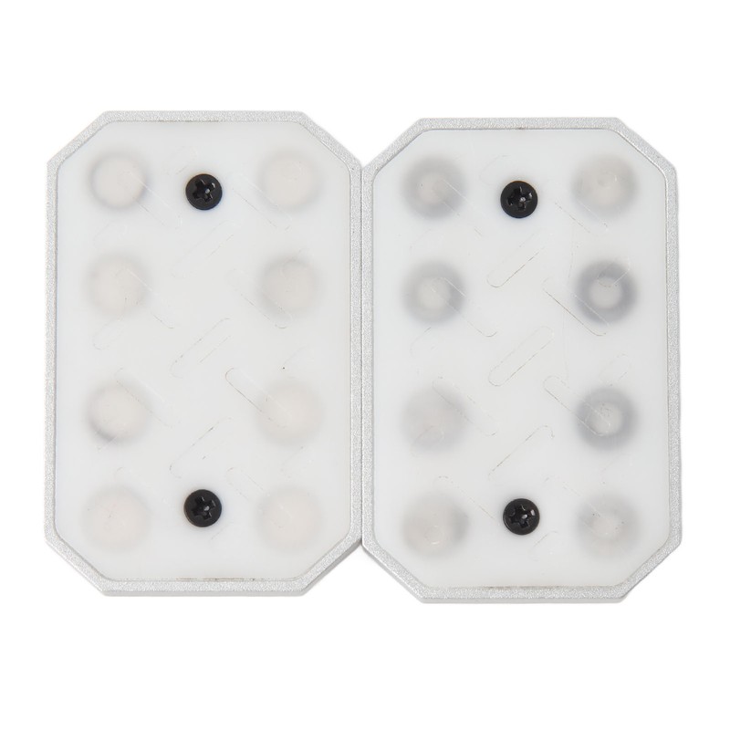 Push Slider Card Toy Textured Pattern Anxiety Relief Aluminum Alloy
