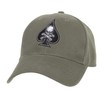 Rothco Black Ink Death Spade Low Profile Insignia Cap -