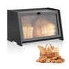 VEVOR Bread Box for Kitchen Counter, Large Capacity Bamboo Bread