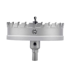 185mm (7.3 inch) Metal Steel Hole Saw with 2 Drill Bits, Hole Cutter for Thick Metal,Stainless Steel,Iron and Wood (185mm (7.3 inch))