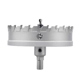185mm (7.3 inch) Metal Steel Hole Saw with 2 Drill Bits, Hole Cutter for Thick Metal,Stainless Steel,Iron and Wood (185mm (7.3 inch))