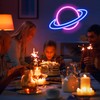 Planet Neon Sign LED Neon Light Sign Decor Bedroom Nursery