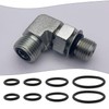 eMagTech 180Pcs O-Rings 7.6mm-37.5mm 1.8mm Thickness Rubber Seal Grommets Compatible