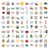 EUZUXU 100 Pcs Vsco Sticker Aesthetic Sticker Set, Waterproof Stickers,