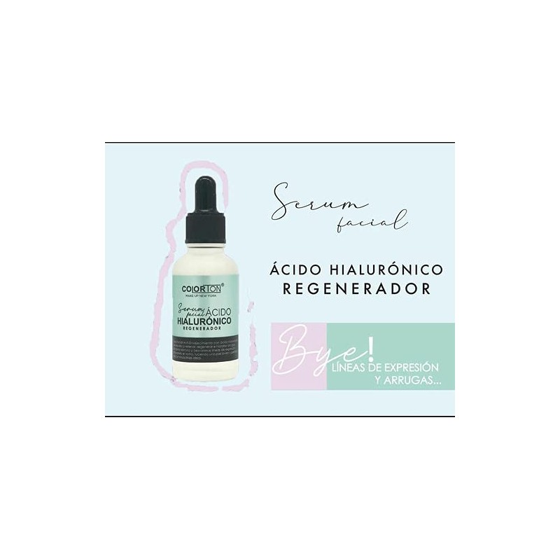Serum Facial Ácido Hialurónico Regenerador Colorton