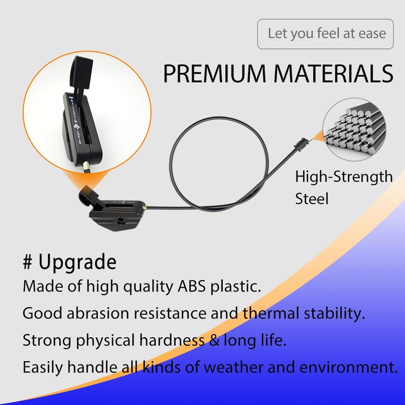 49447 Lawn Spreader Control Cable – Compatible with Agri-Fab 45-03121