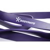 Bodymate Fitness Band, Elastic Resistance Band Made of Natural Latex,