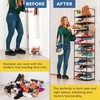Sundaze Shoe Rack - 10 Tier Tall Shoe Rack for