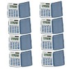 HANDHLD Calculator EL243SB by Sharp MfrPartNo EL243SB, 8 Pack