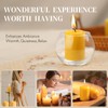 GINITIRI Natural Beeswax Votive Candles,11-12 Hours Unscented Votive Candles Bulk,6