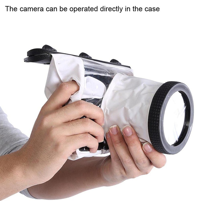 Yoidesu Funda Impermeable para cámara submarina, cámara de DSLR, Funda