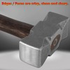 2.2LB Forging Square Hammer with Double Faces Perfect for Farrier
