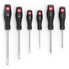 INBUS® 73790 Screwdriver Set 6-Piece, SL3-6.5 & PH1-2, with HybridTouch
