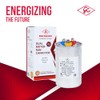 Capacitor (Round) 45+5uF ±5%, 45/5MFD, 370V/440V Dual Element CBB65 Motor