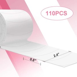 440 Pzas Rollo De Parches Adhesivos Para Extensión Pestañas